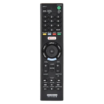 Дистанционно управление за Smart Tv на Sony Rmt-Tx102U За Rmt-Tx100D Rmt-Tx101J Rmt-Tx101D Rmt-Tx100E Rmt-Tx101E Rmt-Tx200
