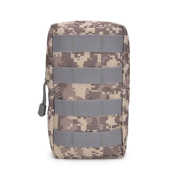Molle military Agua Pouch Bag Улични Тактически Аксесоари, богат на функции военна камуфляжная поясная чанта Спортна чанта за съхранение