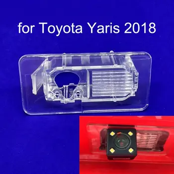 Монтаж на скоба на камерата за обратно виждане 1БР, Водоустойчив Притежателя на камера за задно виждане за изключителен автомобил Toyota Yaris 2018