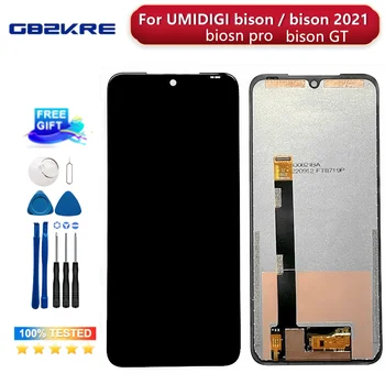 Нов Оригинален 6,3-Инчов Сензорен Екран 2340X1080 LCD дисплей За Umidigi Bison Bison GT Umidigi Bison Pro BISON 2021 bison 2020Phone