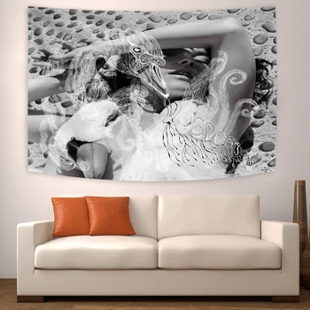 Гоблен от гомогенного албум Бьоркс, килим на стената, стенен гоблен, сладък стая декор, Аксесоари за украса на стаята