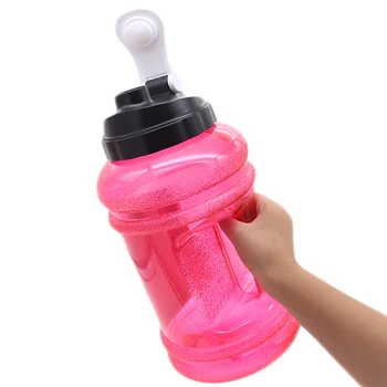 Новата бутилка за вода за фитнес обем 2,2 л, голям походный кана за спортни тренировки BPA