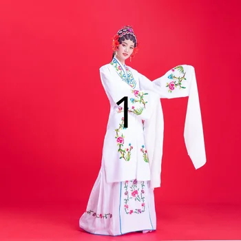 Костюми Хуадань за Пекинската опера и тренировки по бойни изкуства, костюми от операта Юе с водни ръкави, костюми опера мис Хуанмэй за жени