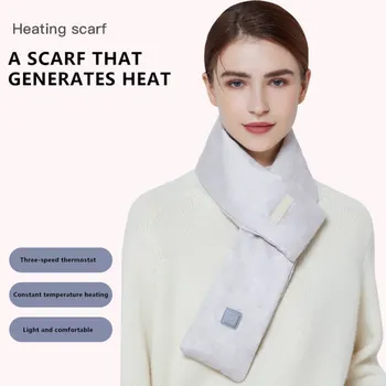 Зимните умни шалове с подгряване, Графеновая шал с бързо загряване, моющийся с топъл шал за раменете и шията, открит Топлинна маточната кърпичка
