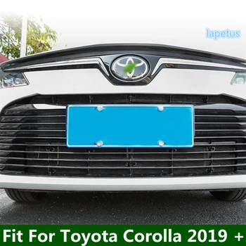 Поредица с обратно наклонена черта мрежа, поставяне на предната решетка, Мрежа защитно покритие, комплект гарнитури, годни за Toyota Corolla 2019 - 2023 Аксесоари за ремонт екстериор