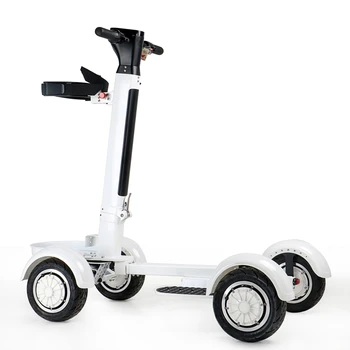 Четырехколесный електрически скутер сгъваеми малки голф-количка с двойно задвижване открит офроуд обиколка кола