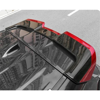 За крило с спойлером на покрива на НОВ автомобил Toyota Highlander, на задното стъкло, висящ на багажника, опашката част, ABS Материал, Черен, Бял, Ремонт аксесоари 2022 2023 г.