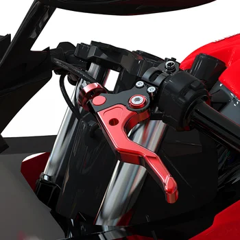 Алуминиев кратко лоста на съединителя за трикове с ЦПУ, лесно еластичен колан, системата за регулиране на кабели, Дръжка възли за Ducati SUPERSPORT /S 2017