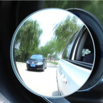 1 чифт Автомобилни кръгли Изпъкнали огледала за слепи зони Mercedes Benz A200 A180 B180 CLA GLA AMG A B C E S Class CLS GLK W210 W163 W164