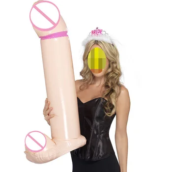 1бр 90 см Надуваем пенис-балон от алуминиево фолио Украса за моминско парти балон Willy за моминско парти Аксесоари за балони