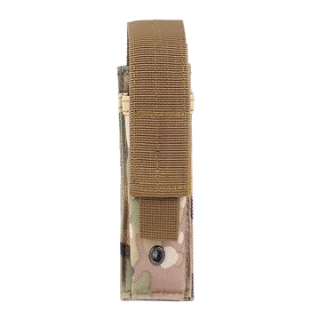 Подсумок SOETAC Molle, 9-миллиметровая тактическа малка чанта, многофункционална чанта за един магазин, кобур за фенерче, държач за нож, кобур за нож