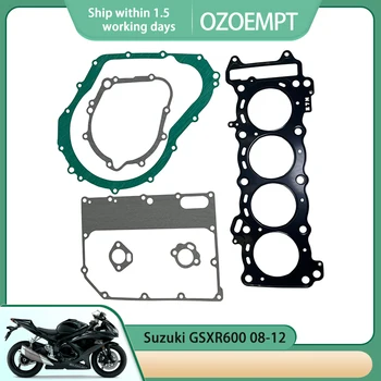 Уплътнение за ремонт на картера на цилиндрите в двигателя OZOEMPT се Прилага за Suzuki GSXR600 08-12