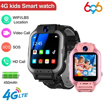 Детски умен часовник с GPS SOS, водоустойчив smart-часовници, WIFI 4G, часовници, проследяването на СИМ-карти, Защита от загуба на видеоразговори за деца, ученици.