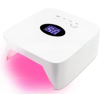 Акумулаторна лампа за нокти с мощност 54 W, безжична простор за гел-лак, UV-лампа за нокти, безжична led UV-лампа за нокти
