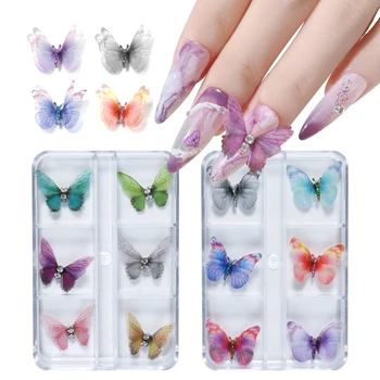 3D за пеперуди за пеперуди, Скъпоценни камъни, Кристали за пеперуди