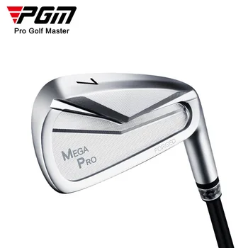 PGM Men ' s Golf Pro 7 Желязо Club Професионални стика за голф, за дясна ръка, коване от меко желязо, със стика си ултра отскок за мъже (n)
