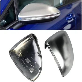 Огледало за обратно виждане Sport Golf R GTI Хромирани Подмяна на огледално покритие С сатинировкой Огледално покритие за Golf 7 MK7 VII 2014+