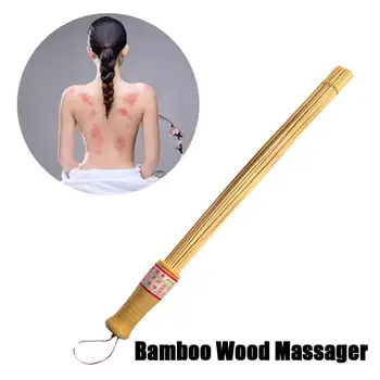 Масажор за полиране на дърво, Скребковая пръчка за облекчаване на мускулната умора, Защита на околната среда, Дървена дръжка, Медицински инструмент