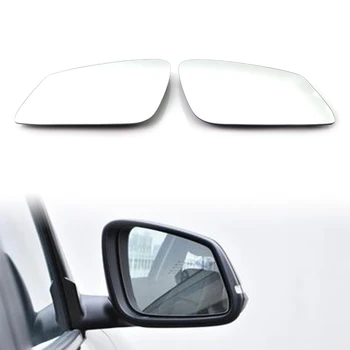 1 Чифт Авто Странично Огледало за Обратно виждане Смяна на Стъкло За BMW За BMW 1 2 Серия X1 X2 F48 Автомобилни Аксесоари, резервни Части Отляво и Отдясно
