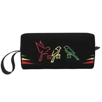 Козметични чанти Аякс Боб Marleys Three Little Birds Мъжки косметичка Trend Водоустойчив калъф-органайзер за грим