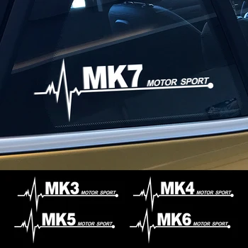 Творчески Подходящ за Golf 4567 MK2 MK3 MK4 MK5 MK6 MK7 MK8 PVC Автомобили Стикер KK Етикети Авточасти Надраскване Водоустойчив