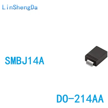10ШТ 14 В насочената ТЕЛЕВИЗИЯ-вход за транзистор диод SMBJ14A (P6KE14A) DO-214AA