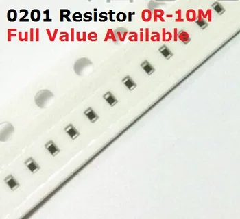 500 бр./лот SMD Чип 0201 Резистор 470R/510R/560R/620R/680R 5% Съпротива 470/510/560/620/680/Ома Резистори K Безплатна Доставка