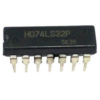 10ШТ HD74LS32P DIP14 HD74LS32 DIP SN74LS32N DIP-14 74LS32 нова и оригинална чип