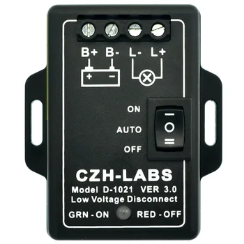 Модул за изключване на ниско напрежение CZH-LABS LVD, 24, 30 А, защитава / удължен живот на батерията.