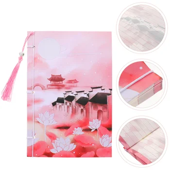 Записная книжка, тематични бележник, цветя, украса, китайски дневник за персонала, Малък джобен дневник
