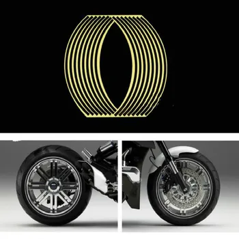 17-18 инча стикер на колата колело на мотоциклета, гума, светлоотразяващите ободную лента за Ducati MONSTER 1200 S R 797 M797 M1100 S EVO 821 ST2